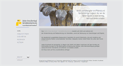 Desktop Screenshot of konservierung-restaurierung.at